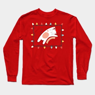 Christmas Cat Long Sleeve T-Shirt